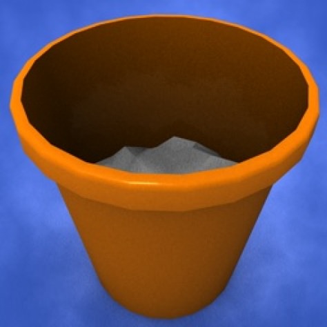 JH-CAD-interior-library glass container with sand in it 3D model_105