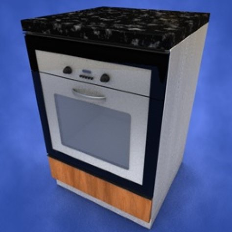 JH-CAD-interior-library glass container with sand in it 3D model_558