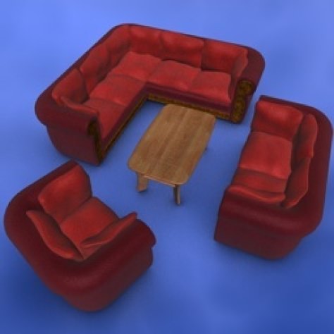 JH-CAD-interior-library glass container with sand in it 3D model_575