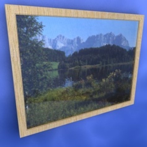 JH-CAD-interior-library glass container with sand in it 3D model_522