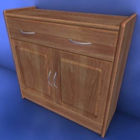 JH-CAD-interior-library glass container with sand in it 3D model_77