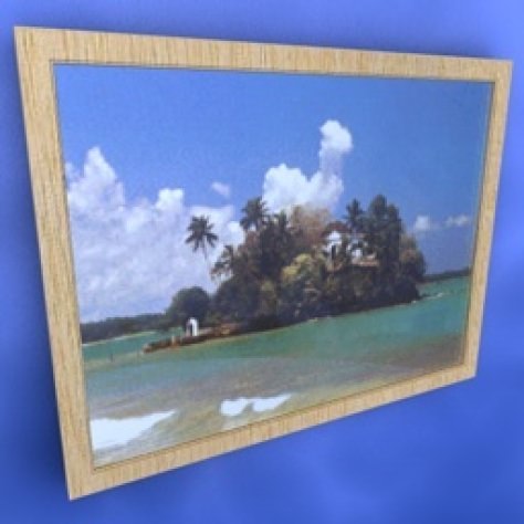 JH-CAD-interior-library glass container with sand in it 3D model_528