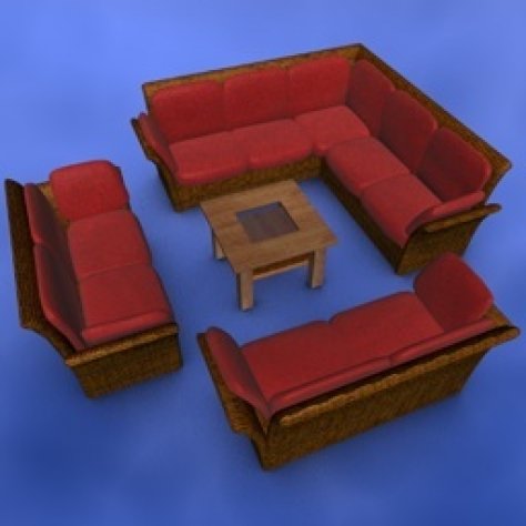 JH-CAD-interior-library glass container with sand in it 3D model_569