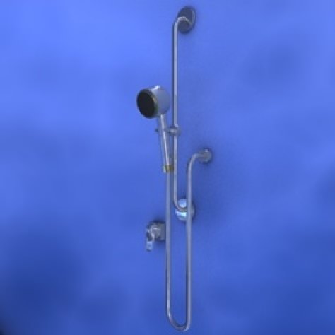 JH-CAD-interior-library glass container with sand in it 3D model_391