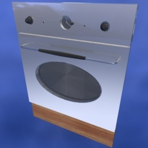 JH-CAD-interior-library glass container with sand in it 3D model_561