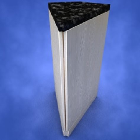 JH-CAD-interior-library glass container with sand in it 3D model_403