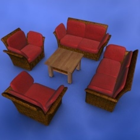 JH-CAD-interior-library glass container with sand in it 3D model_567