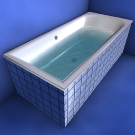 JH-CAD-interior-library glass container with sand in it 3D model_184