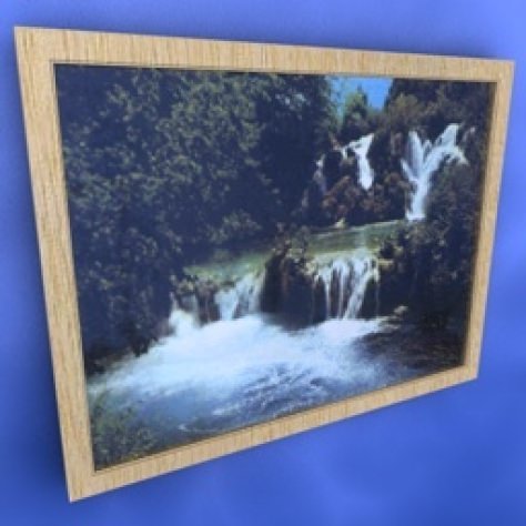 JH-CAD-interior-library glass container with sand in it 3D model_491