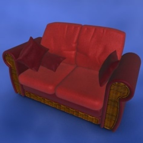 JH-CAD-interior-library glass container with sand in it 3D model_603