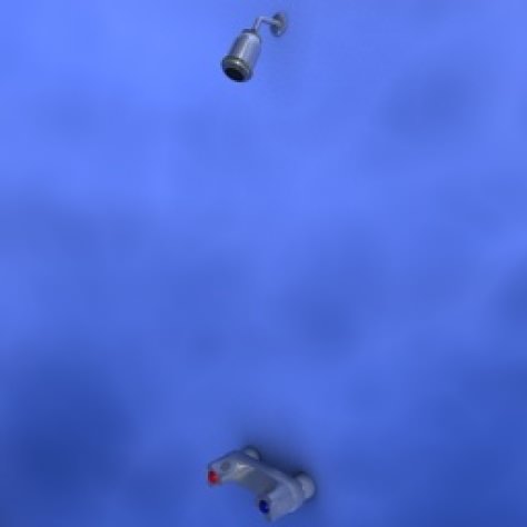 JH-CAD-interior-library glass container with sand in it 3D model_386