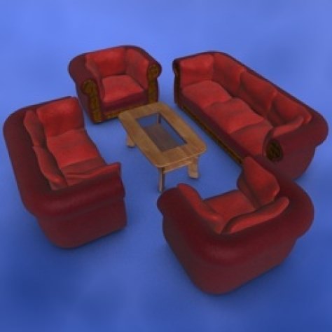 JH-CAD-interior-library glass container with sand in it 3D model_574