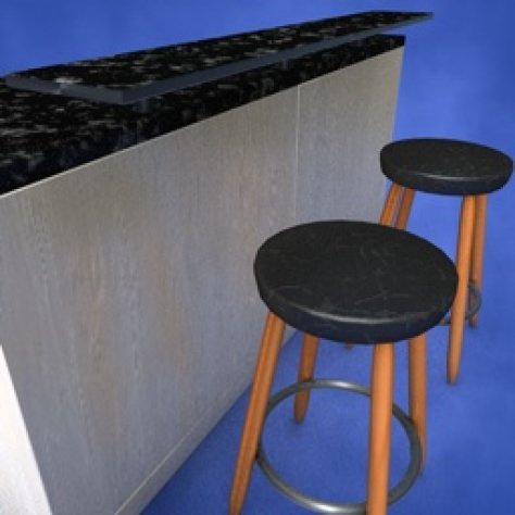 JH-CAD-interior-library glass container with sand in it 3D model_831