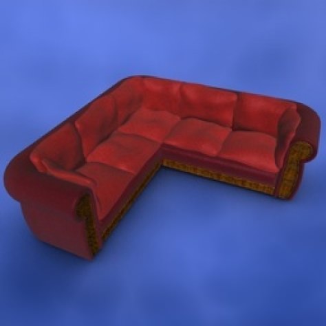 JH-CAD-interior-library glass container with sand in it 3D model_571