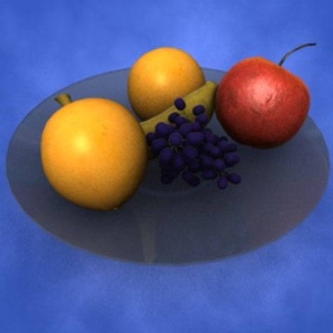 JH-CAD-interior-library glass container with sand in it 3D model_135