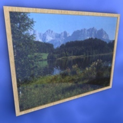 JH-CAD-interior-library glass container with sand in it 3D model_493