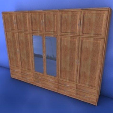 JH-CAD-interior-library glass container with sand in it 3D model_49