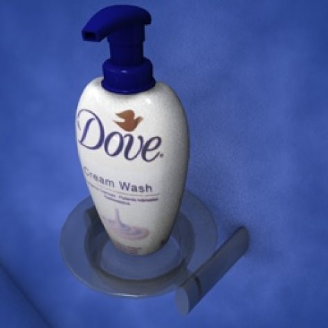 JH-CAD-interior-library glass container with sand in it 3D model_395