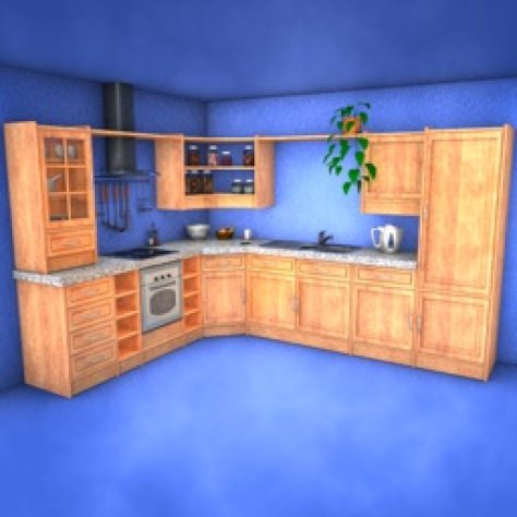 JH-CAD-interior-library glass container with sand in it 3D model_239