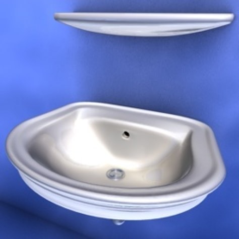 JH-CAD-interior-library glass container with sand in it 3D model_629