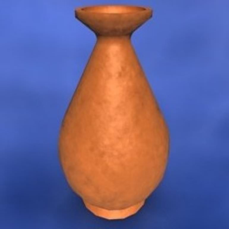 JH-CAD-interior-library glass container with sand in it 3D model_665