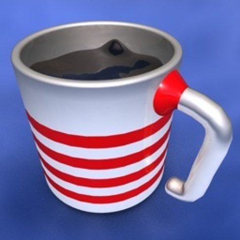 JH-CAD-interior-library glass container with sand in it 3D model_818