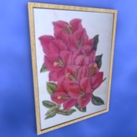 JH-CAD-interior-library glass container with sand in it 3D model_490