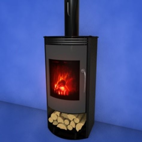 JH-CAD-interior-library glass container with sand in it 3D model_926