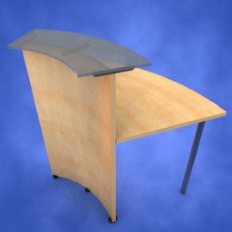 JH-CAD-interior-library glass container with sand in it 3D model_833