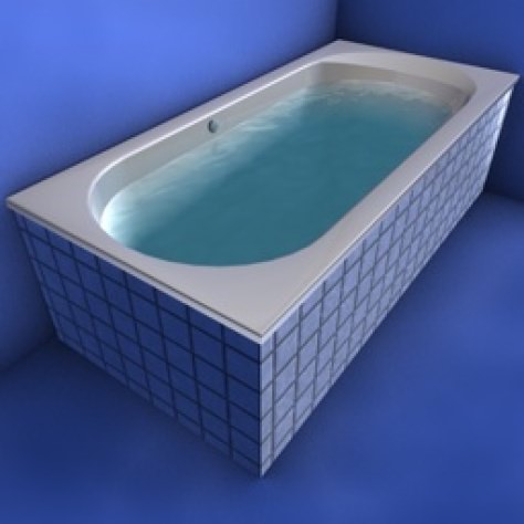 JH-CAD-interior-library glass container with sand in it 3D model_102