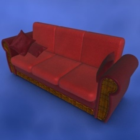 JH-CAD-interior-library glass container with sand in it 3D model_593