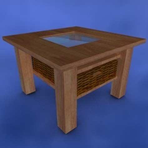 JH-CAD-interior-library glass container with sand in it 3D model_63