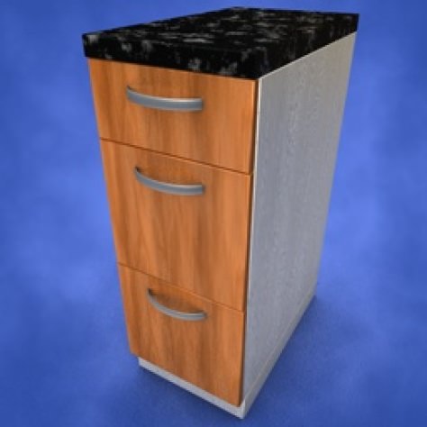 JH-CAD-interior-library glass container with sand in it 3D model_17