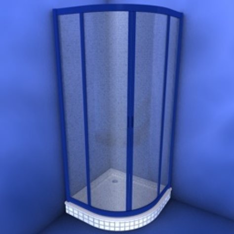 JH-CAD-interior-library glass container with sand in it 3D model_808