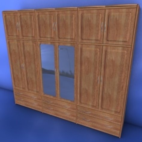 JH-CAD-interior-library glass container with sand in it 3D model_46