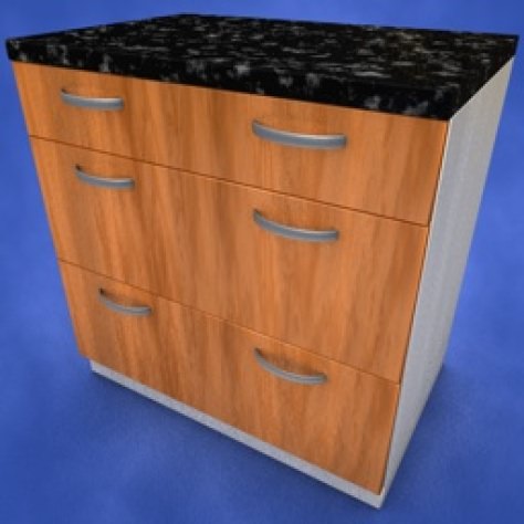 JH-CAD-interior-library glass container with sand in it 3D model_21