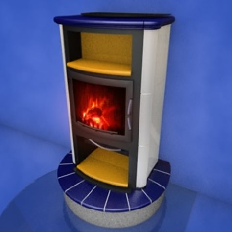 JH-CAD-interior-library glass container with sand in it 3D model_268