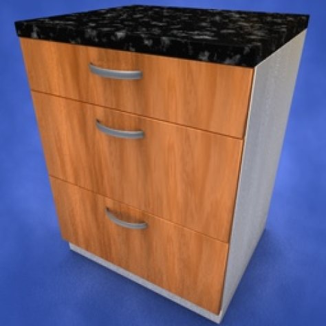 JH-CAD-interior-library glass container with sand in it 3D model_20