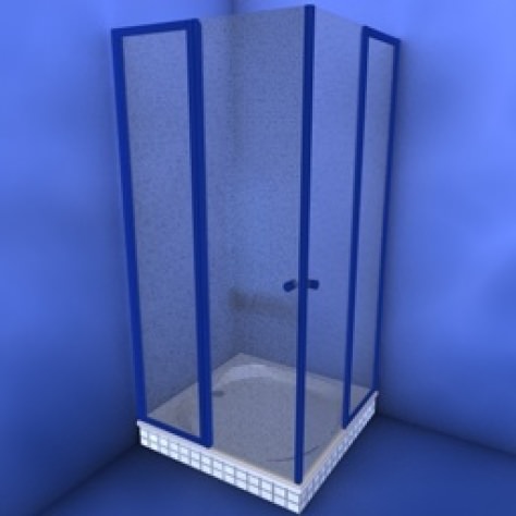 JH-CAD-interior-library glass container with sand in it 3D model_93