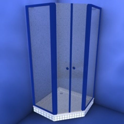 JH-CAD-interior-library glass container with sand in it 3D model_810