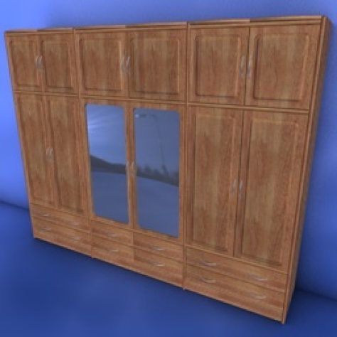 JH-CAD-interior-library glass container with sand in it 3D model_47