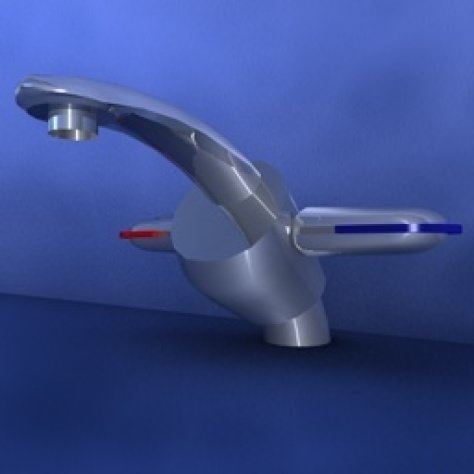 JH-CAD-interior-library glass container with sand in it 3D model_642