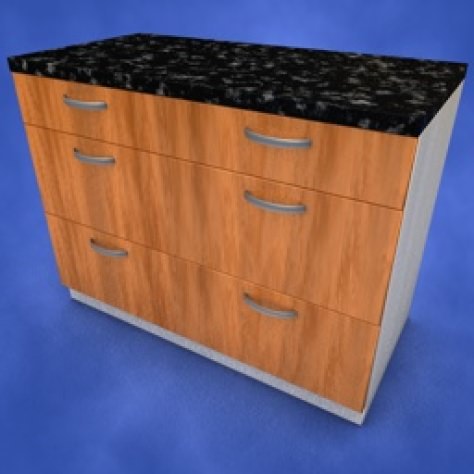 JH-CAD-interior-library glass container with sand in it 3D model_23