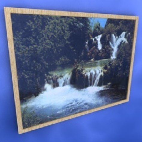 JH-CAD-interior-library glass container with sand in it 3D model_461