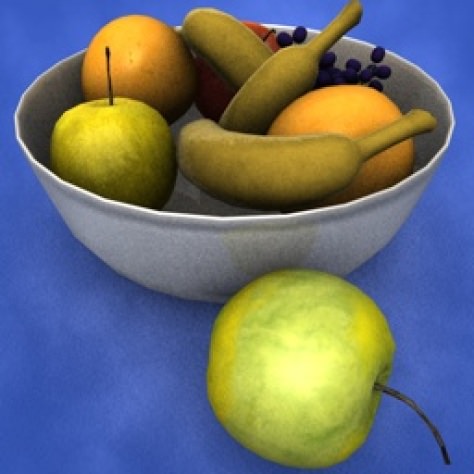 JH-CAD-interior-library glass container with sand in it 3D model_337