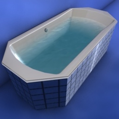 JH-CAD-interior-library glass container with sand in it 3D model_99