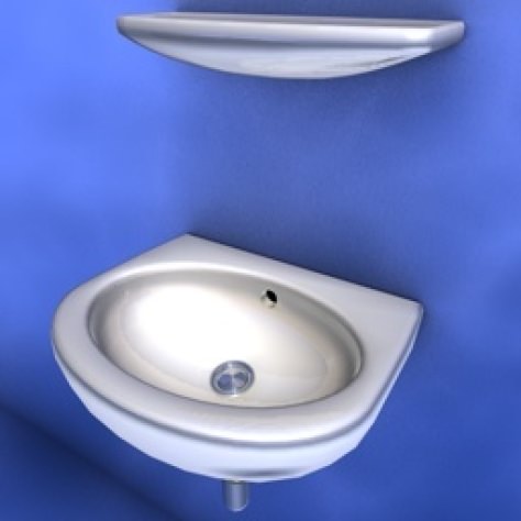 JH-CAD-interior-library glass container with sand in it 3D model_295