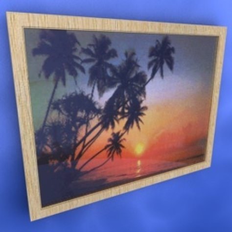 JH-CAD-interior-library glass container with sand in it 3D model_484