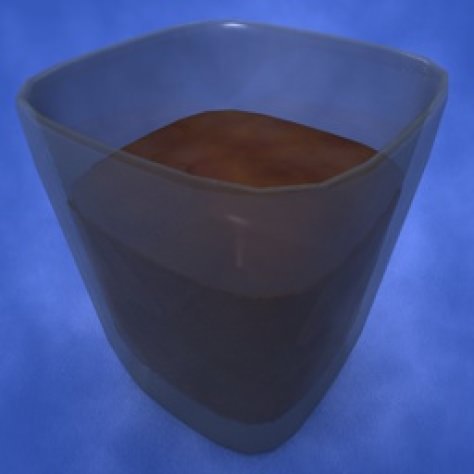 JH-CAD-interior-library glass container with sand in it 3D model_274