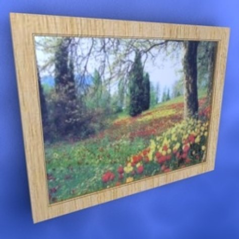 JH-CAD-interior-library glass container with sand in it 3D model_510